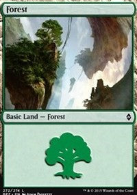 Forest (272) [Battle for Zendikar] | Gaming Infinity