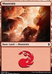 Mountain (265) [Battle for Zendikar] | Gaming Infinity