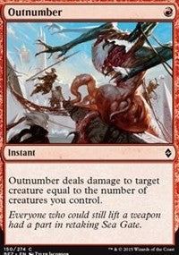 Outnumber [Battle for Zendikar] | Gaming Infinity