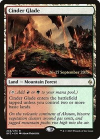 Cinder Glade [Battle for Zendikar Promos] | Gaming Infinity