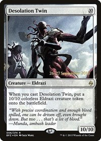 Desolation Twin [Battle for Zendikar Promos] | Gaming Infinity