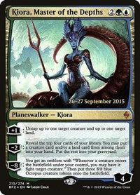 Kiora, Master of the Depths [Battle for Zendikar Promos] | Gaming Infinity