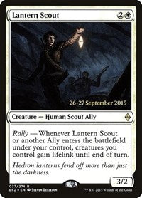 Lantern Scout [Battle for Zendikar Promos] | Gaming Infinity