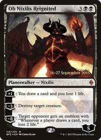 Ob Nixilis Reignited [Battle for Zendikar Promos] | Gaming Infinity