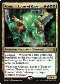 Omnath, Locus of Rage [Battle for Zendikar Promos] | Gaming Infinity