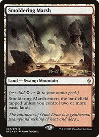 Smoldering Marsh [Battle for Zendikar Promos] | Gaming Infinity