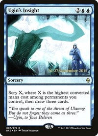 Ugin's Insight [Battle for Zendikar Promos] | Gaming Infinity