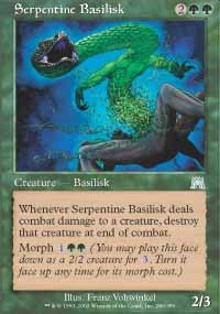 Serpentine Basilisk [Onslaught] | Gaming Infinity