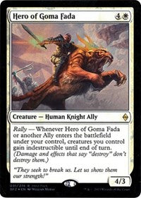 Hero of Goma Fada [Battle for Zendikar Promos] | Gaming Infinity