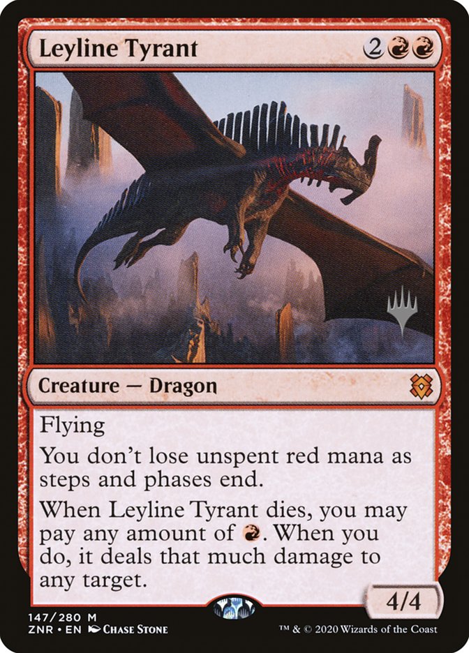 Leyline Tyrant (Promo Pack) [Zendikar Rising Promos] | Gaming Infinity