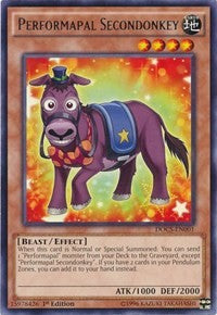 Performapal Secondonkey [Dimension of Chaos] [DOCS-EN001] | Gaming Infinity