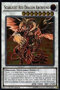 Scarlight Red Dragon Archfiend (UTR) [Dimension of Chaos] [DOCS-EN046] | Gaming Infinity