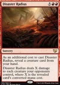 Disaster Radius [Commander 2015] | Gaming Infinity