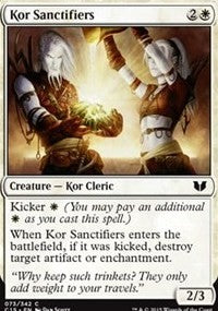 Kor Sanctifiers [Commander 2015] | Gaming Infinity