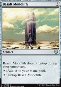 Basalt Monolith [Commander 2015] | Gaming Infinity