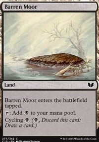 Barren Moor [Commander 2015] | Gaming Infinity