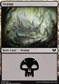 Swamp (332) [Commander 2015] | Gaming Infinity