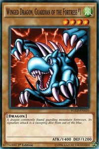 Winged Dragon, Guardian of the Fortress #1 (A) [King of Games: Yugi's Legendary Decks] [YGLD-ENA10] | Gaming Infinity