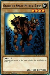 Gazelle the King of Mythical Beasts (B) [King of Games: Yugi's Legendary Decks] [YGLD-ENB10] | Gaming Infinity