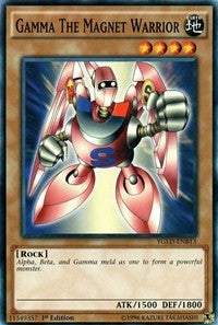 Gamma The Magnet Warrior (B) [King of Games: Yugi's Legendary Decks] [YGLD-ENB13] | Gaming Infinity