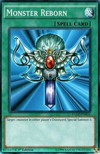 Monster Reborn (B) [King of Games: Yugi's Legendary Decks] [YGLD-ENB16] | Gaming Infinity