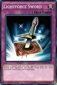 Lightforce Sword (B) [King of Games: Yugi's Legendary Decks] [YGLD-ENB37] | Gaming Infinity