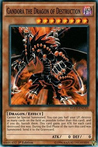 Gandora the Dragon of Destruction (C) [King of Games: Yugi's Legendary Decks] [YGLD-ENC03] | Gaming Infinity