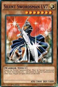 Silent Swordsman LV7 (C) [King of Games: Yugi's Legendary Decks] [YGLD-ENC06] | Gaming Infinity