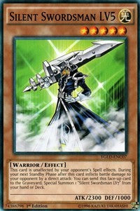 Silent Swordsman LV5 (C) [King of Games: Yugi's Legendary Decks] [YGLD-ENC07] | Gaming Infinity