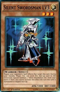 Silent Swordsman LV3 (C) [King of Games: Yugi's Legendary Decks] [YGLD-ENC08] | Gaming Infinity