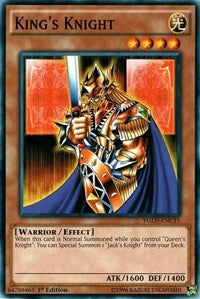 King's Knight (C) [King of Games: Yugi's Legendary Decks] [YGLD-ENC15] | Gaming Infinity