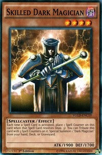 Skilled Dark Magician (C) [King of Games: Yugi's Legendary Decks] [YGLD-ENC19] | Gaming Infinity