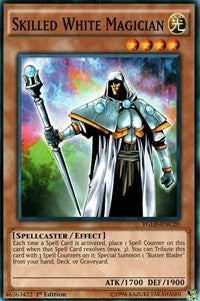 Skilled White Magician (C) [King of Games: Yugi's Legendary Decks] [YGLD-ENC20] | Gaming Infinity