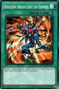 Dedication through Light and Darkness (C) [King of Games: Yugi's Legendary Decks] [YGLD-ENC31] | Gaming Infinity