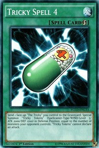 Tricky Spell 4 (C) [King of Games: Yugi's Legendary Decks] [YGLD-ENC33] | Gaming Infinity