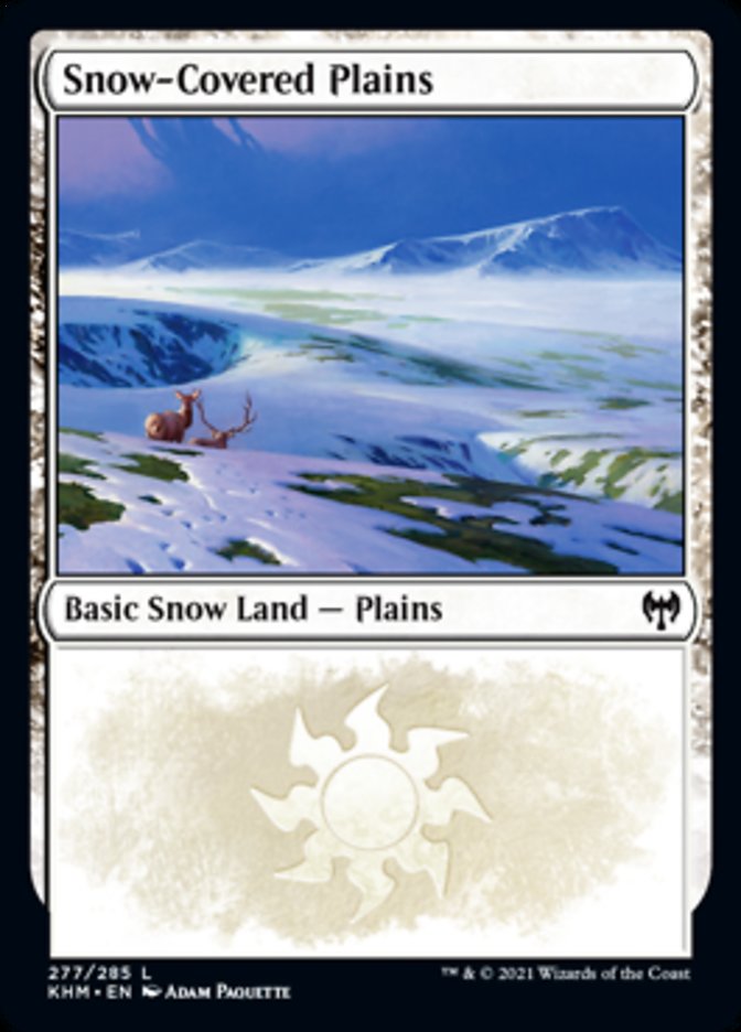 Snow-Covered Plains (277) [Kaldheim] | Gaming Infinity