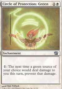 Circle of Protection: Green [Eighth Edition] | Gaming Infinity