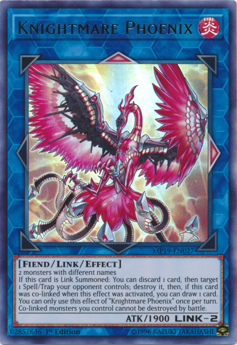 Knightmare Phoenix [MP19-EN027] Ultra Rare | Gaming Infinity
