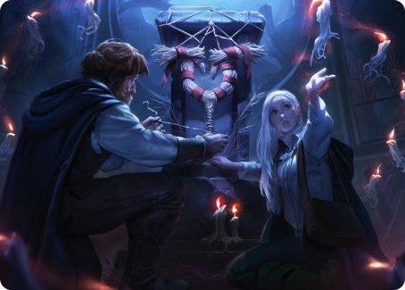 Faithful Mending Art Card [Innistrad: Midnight Hunt Art Series] | Gaming Infinity