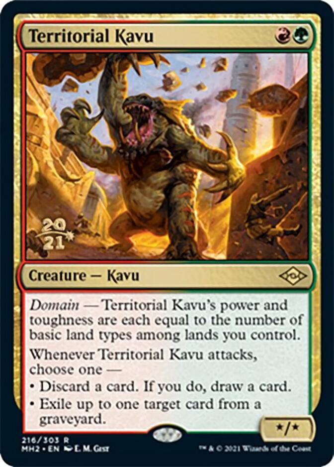 Territorial Kavu [Modern Horizons 2 Prerelease Promos] | Gaming Infinity