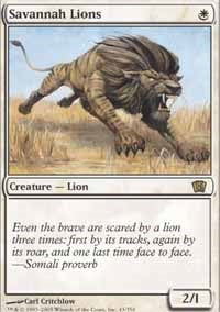 Savannah Lions [Eighth Edition] | Gaming Infinity