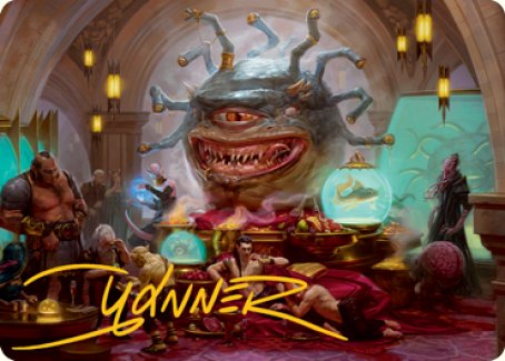 Xanathar, Guild Kingpin Art Card (Gold-Stamped Signature) [Dungeons & Dragons: Adventures in the Forgotten Realms Art Series] | Gaming Infinity