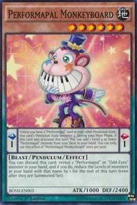 Performapal Monkeyboard [Breakers of Shadow] [BOSH-EN003] | Gaming Infinity