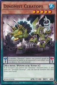 Dinomist Ceratops [Breakers of Shadow] [BOSH-EN028] | Gaming Infinity