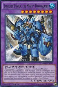 Dinoster Power, the Mighty Dracoslayer [Breakers of Shadow] [BOSH-EN046] | Gaming Infinity