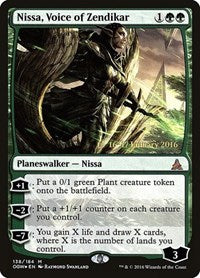 Nissa, Voice of Zendikar [Oath of the Gatewatch Promos] | Gaming Infinity