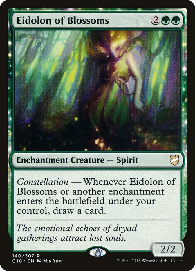 Eidolon of Blossoms [Commander 2018] | Gaming Infinity