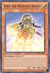 Edea the Heavenly Squire [Structure Deck: Emperor of Darkness] [SR01-EN003] | Gaming Infinity