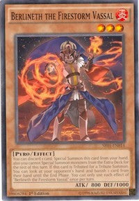 Berlineth the Firestorm Vassal [Structure Deck: Emperor of Darkness] [SR01-EN014] | Gaming Infinity