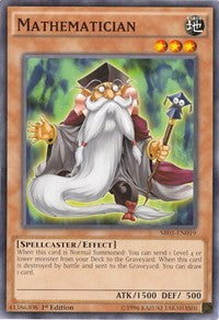 Mathematician [Structure Deck: Emperor of Darkness] [SR01-EN019] | Gaming Infinity